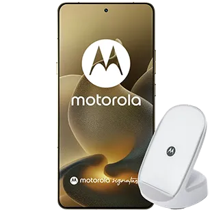 Motorola Signature 5G + Cargador Inalámbrico 50W Equipos Motorola Signature 5G + Cargador Inalámbrico 50W