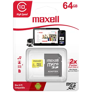 Accesorios Maxell Memoria MicroSD