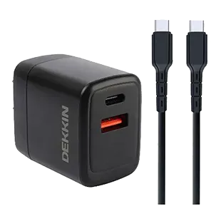 Accesorios Dekkin Cargador de Pared 30W con Cable