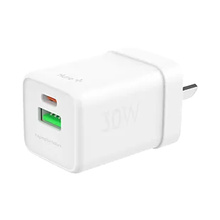 Accesorios Hune Cargador de Pared 30W con Cable
