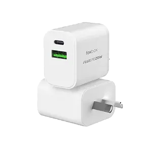 Foxbox Cargador de Pared 20W con Cable Accesorios Foxbox Cargador de Pared 20W con Cable