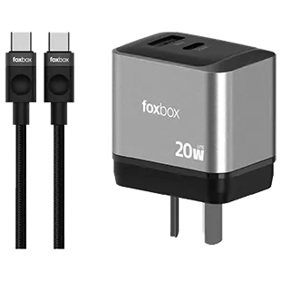 Accesorios Foxbox Cargador de Pared 20W con Cable