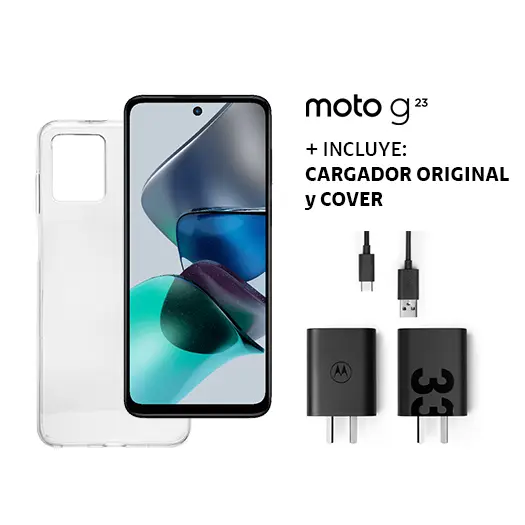Moto g23: Sonido estéreo Dolby Atmos y pantalla HD+ - Motorola Argentina
